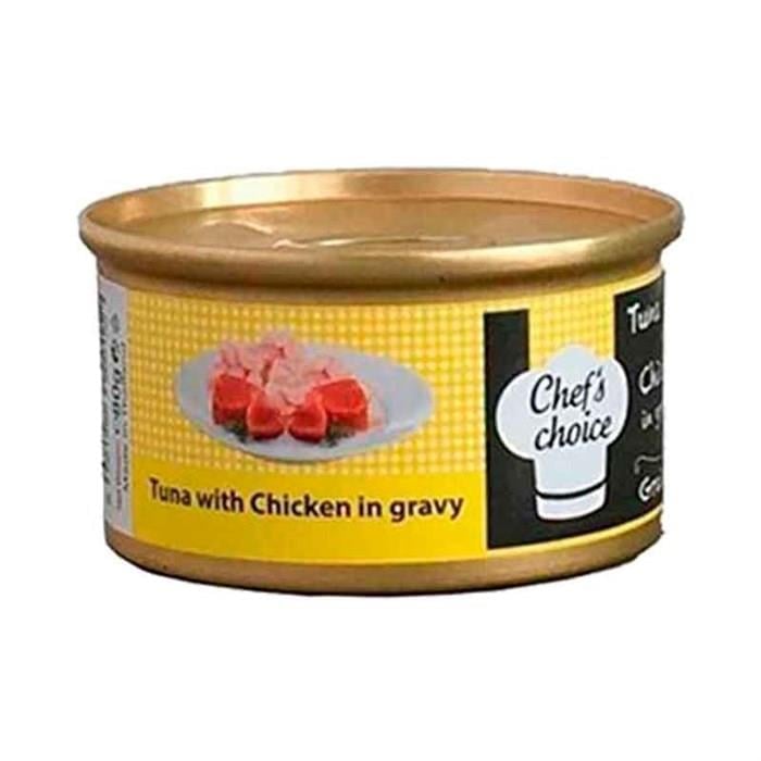 Chefs Choice Tuna Balıklı Tavuk Etli Ve Soslu 80gr