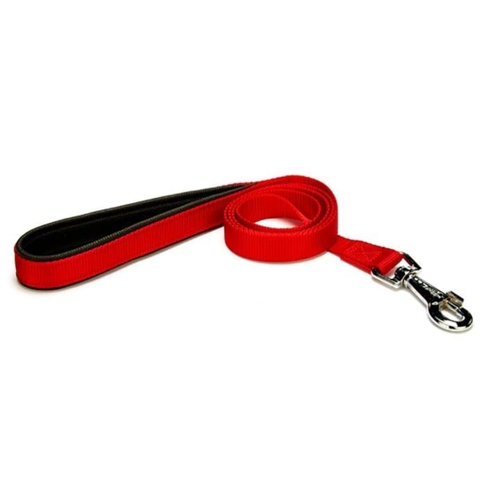 Doggie Konforlu Dokumadan El Yapımı Köpek Gezdirme Kayışı 2x140cm - Red