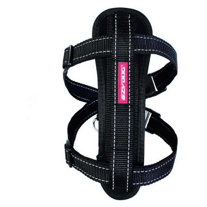 EzyDog Harnes Chest Plate L Black