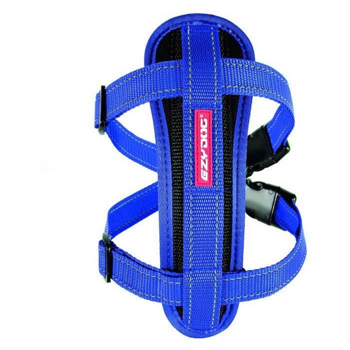 EzyDog Harnes Chest Plate XL Blue