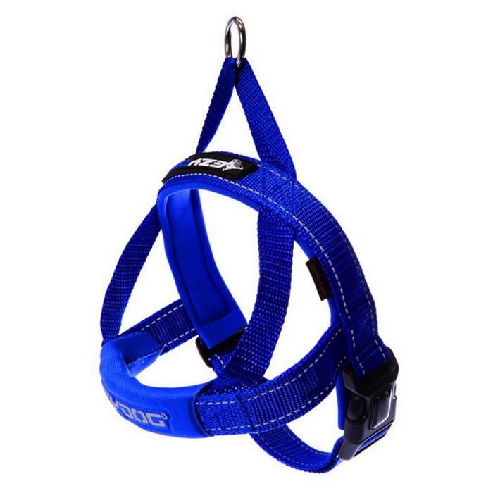 EzyDog Harnes Quick Fit XL Blue