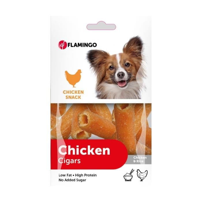Flamingo Chickn Tavuklu & Pirinçli Rulo Köpek Ödülü 85gr