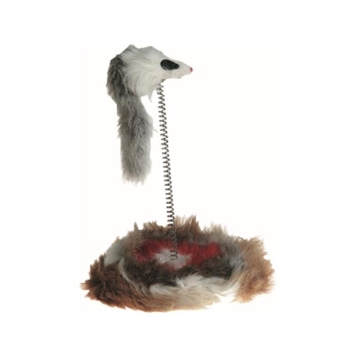 Flamingo Yaylı Fare Kedi Oyuncağı 14x26cm