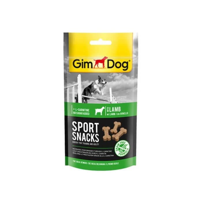 GimDog Sportsnacks Kuzu&L-Carnitinli Ödül Tableti 60gr