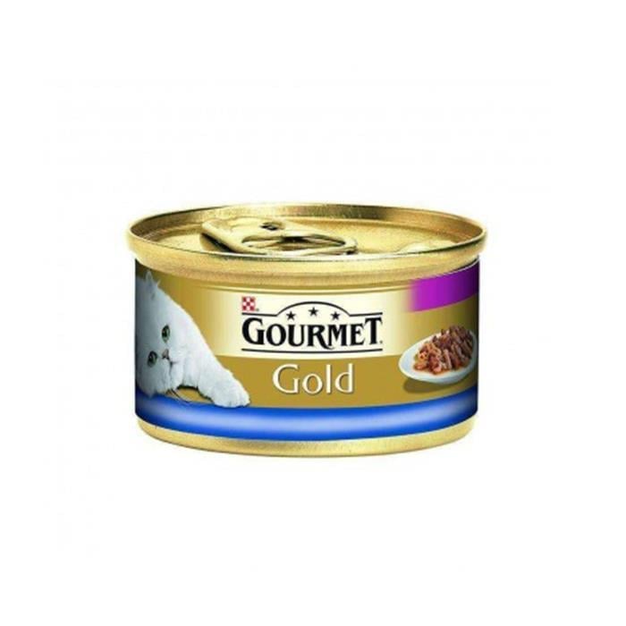Gourmet Gold Çifte Lezzet Okyanus Balık&Ispanak 85gr Yaş Kedi Konservesi