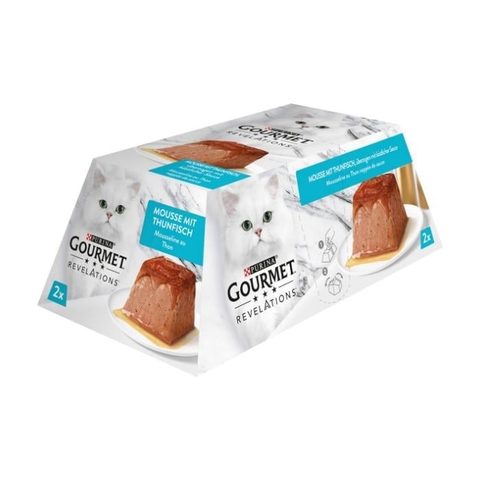 Gourmet Gold Revelations Ton Balıklı 2x57gr Yaş Kedi Maması