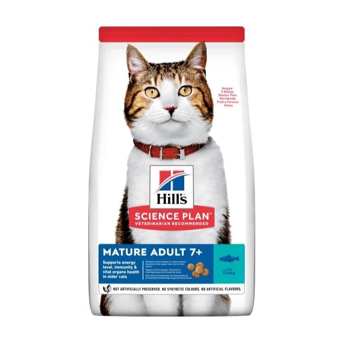 Hill's Tuna Balıklı +7 1.5 Kg Yaşlı Kuru Kedi Maması