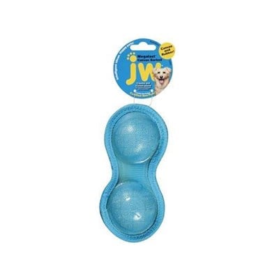 JW Megalast Barbell Canvas Plastik Top Köpek Oyuncağı