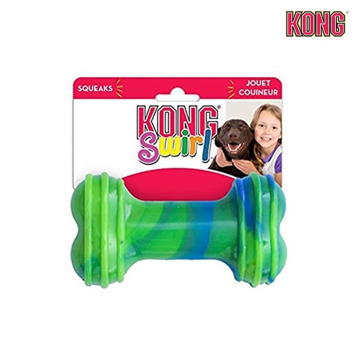 Kong Swirl Sesli Kemik Köpek Oyuncağı Large
