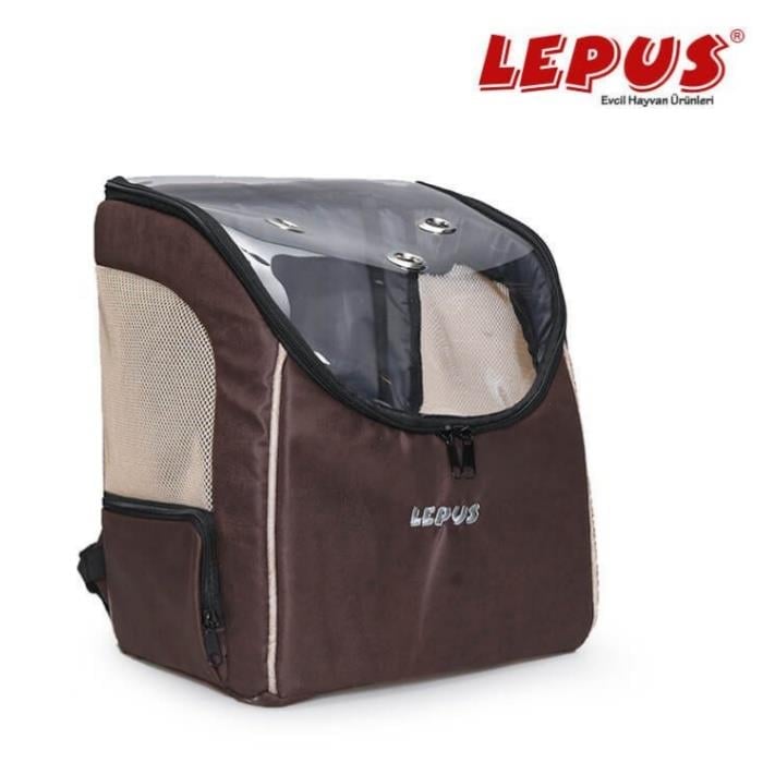 Lepus Sırt Çantası Deri Kahverengi