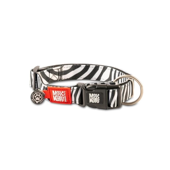 Max & Molly Smart ID Zebra Boyun Tasması M