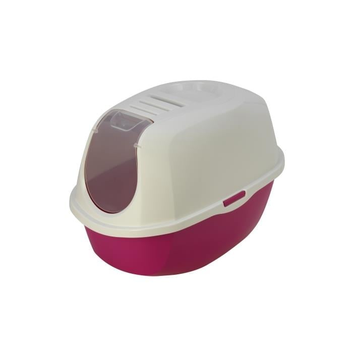 Moderna Smart Kapalı Kedi Tuvaleti 53cm Fuşya