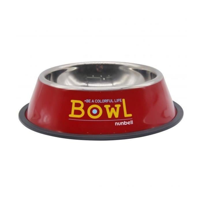 Nunbell Çelik Mama Kabı Renkli 26cm