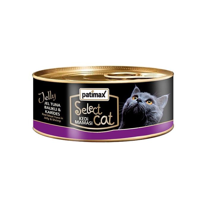 Patimax Select Cat Balıklı Karidesli Yaş Kedi Maması 85g