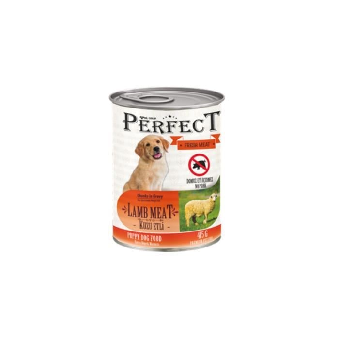 Perfect Kuzu Etli Pate Yavru Köpek Korservesi 415gr