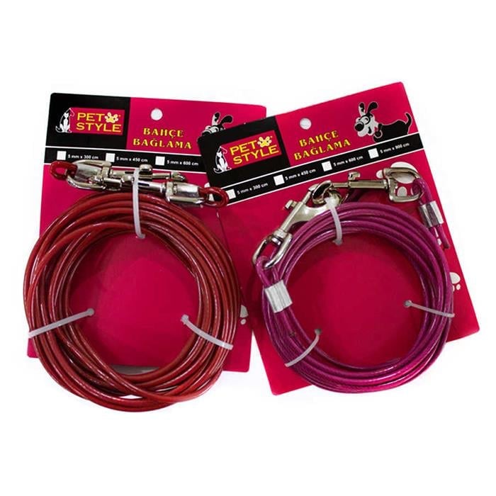 Pet Style Bahçe Bağlama Halatı 5Mmx900cm