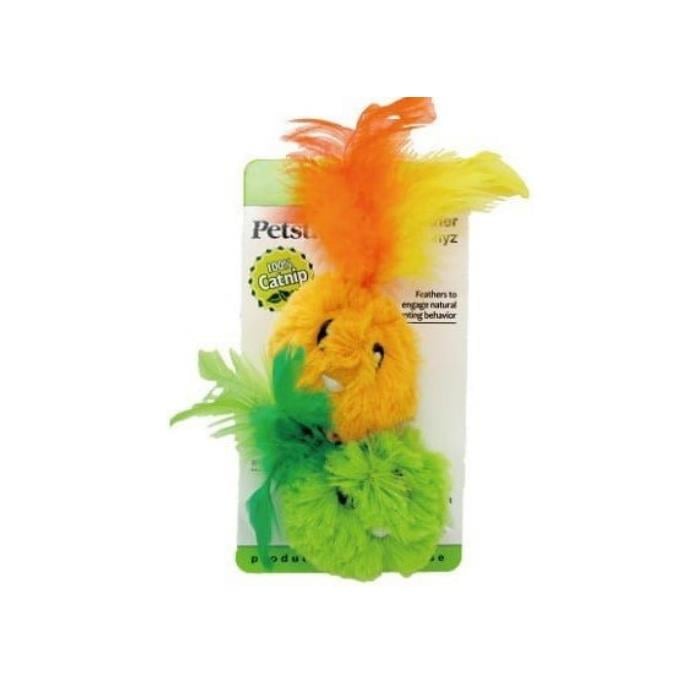 Petstages Feather Bunny İkili Paket Kedi Oyuncağı