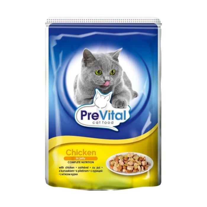 Prevital Kedi Pouch Jöleli Tavuklu 100gr
