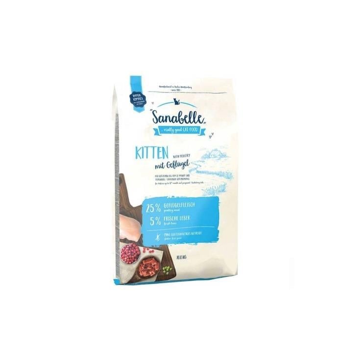 Sanabelle Kitten Taze Kümes Hayvanlı 10 Kg Yavru Kuru Kedi Maması