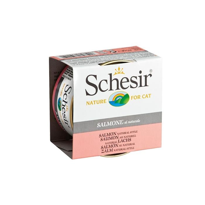 Schesir Somon Balıklı Doğal Yaş Kedi Maması 85gr
