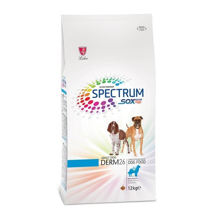 Spectrum Derm26 Hypo-Allergenic Balıklı Yetişkin Köpek Maması 12 Kg