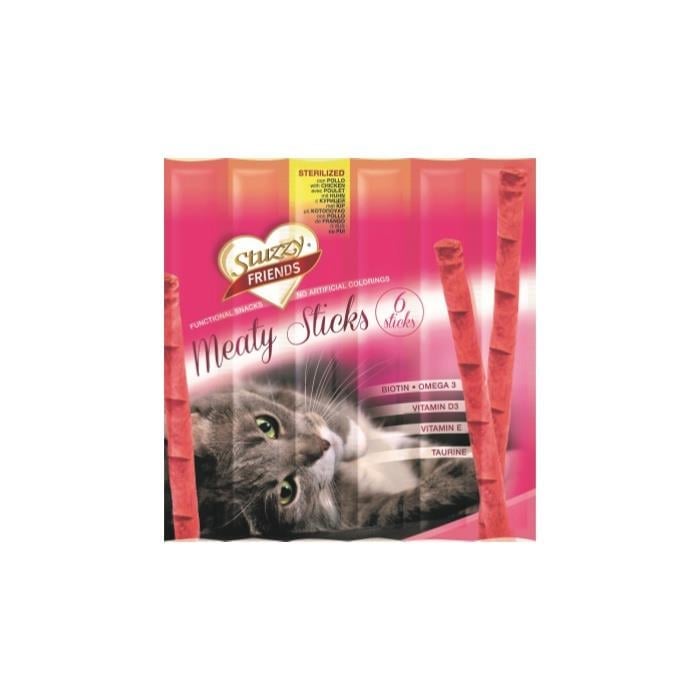 Stuzzy Friends Sterilised Chicken Kedi Ödül 6x5gr