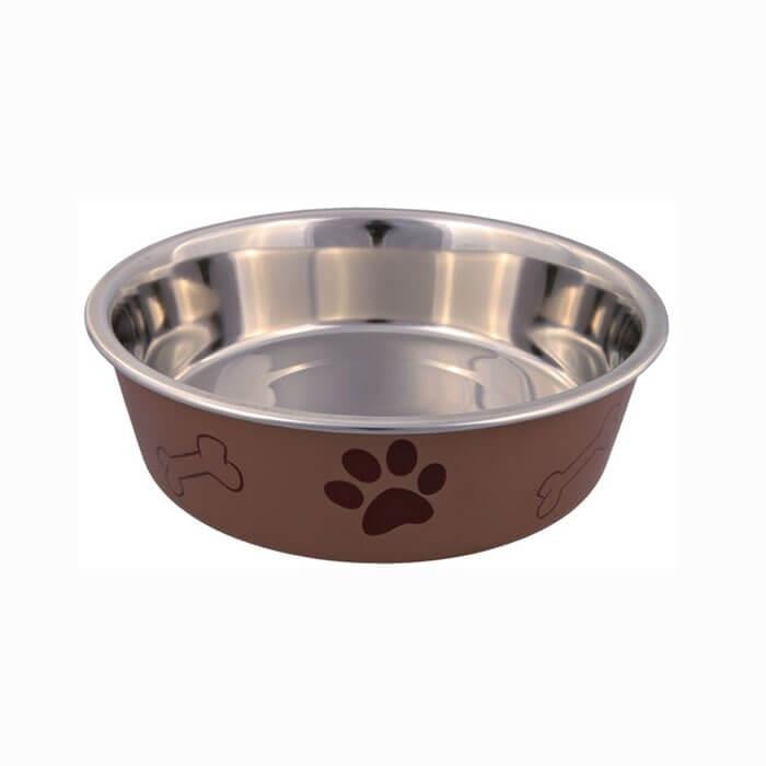 Trixie Köpek Paslanmaz Mama Ve Su Kabı 1,4L/21cm