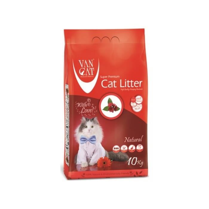 VanCat Kokusuz Topaklanan Kedi Kumu 10 Kg