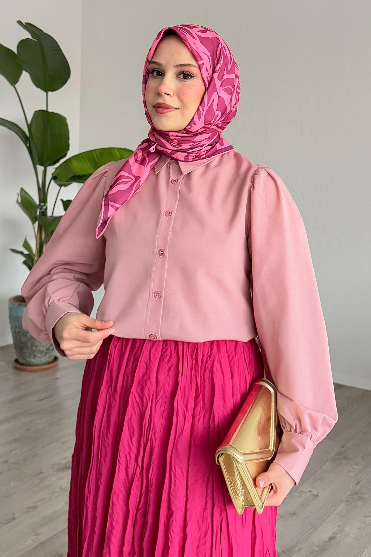 Kraş Etek Fuşya