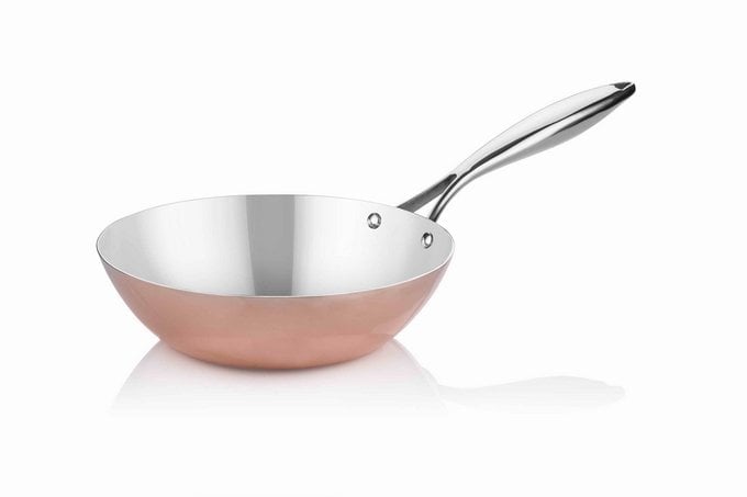 24 CM ELITE BAKIR SERİSİ WOK TAVA