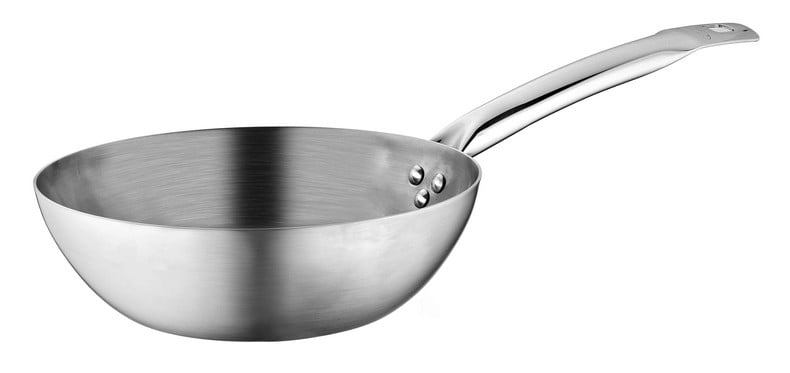 28 CM MULTIMETAL ÇELİK WOK TAVA
