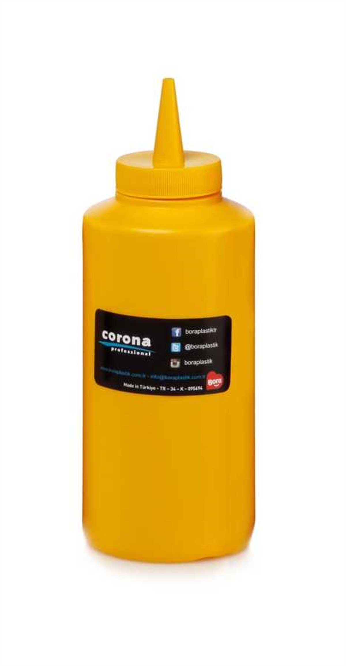420 ML SARI KETÇAP MAYONEZ ŞİŞESİ