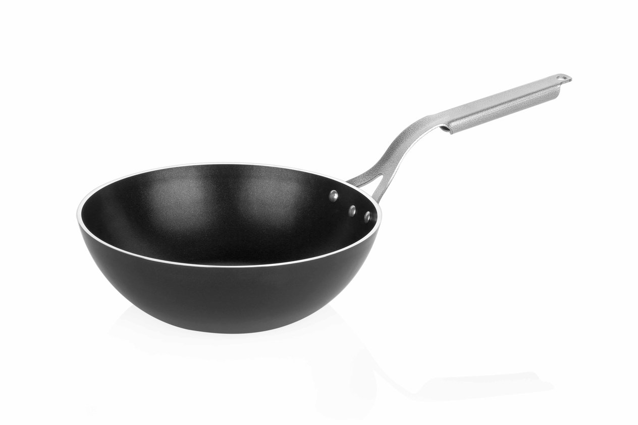 ABM LAZZETTI 30 CM İNDÜKSİYON WOK TAVA