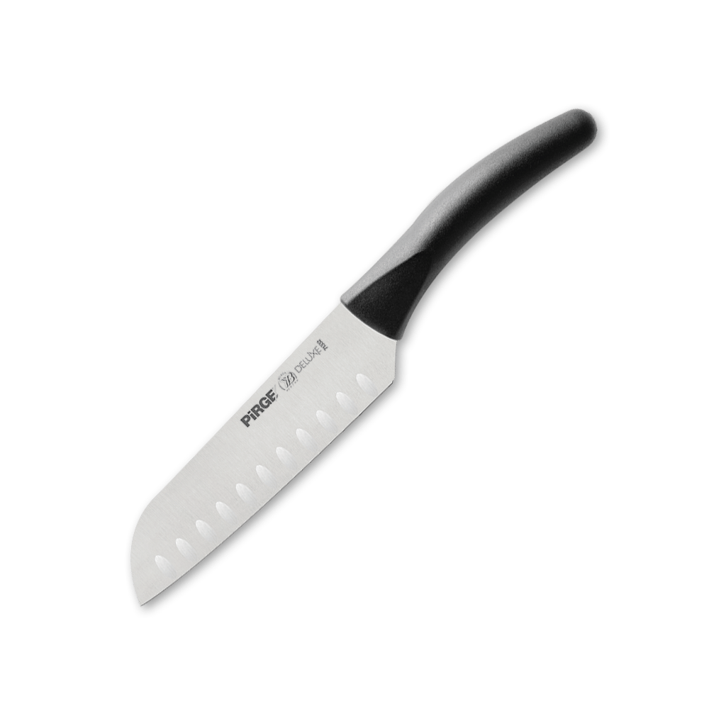 Deluxe Santoku Bıçağı Oluklu 18 cm