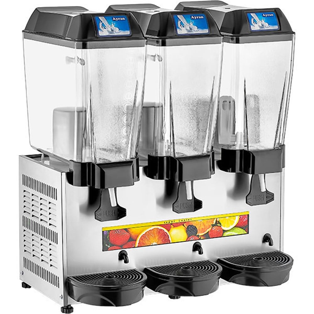 Üçlü Ayran Soğutucusu 20+20+20 Lt