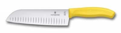 VICT.SANTOKU BIÇ.17 CM FIBROX,SARI BLİSTER