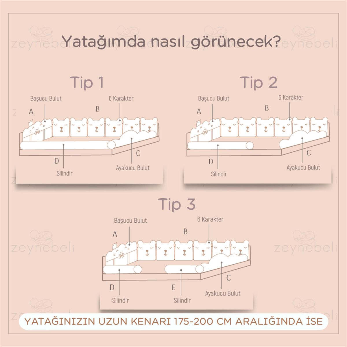 Gold Kalpler Pembe Uyku Seti | Uyku Setleri Fiyatları - zeynebeli.com