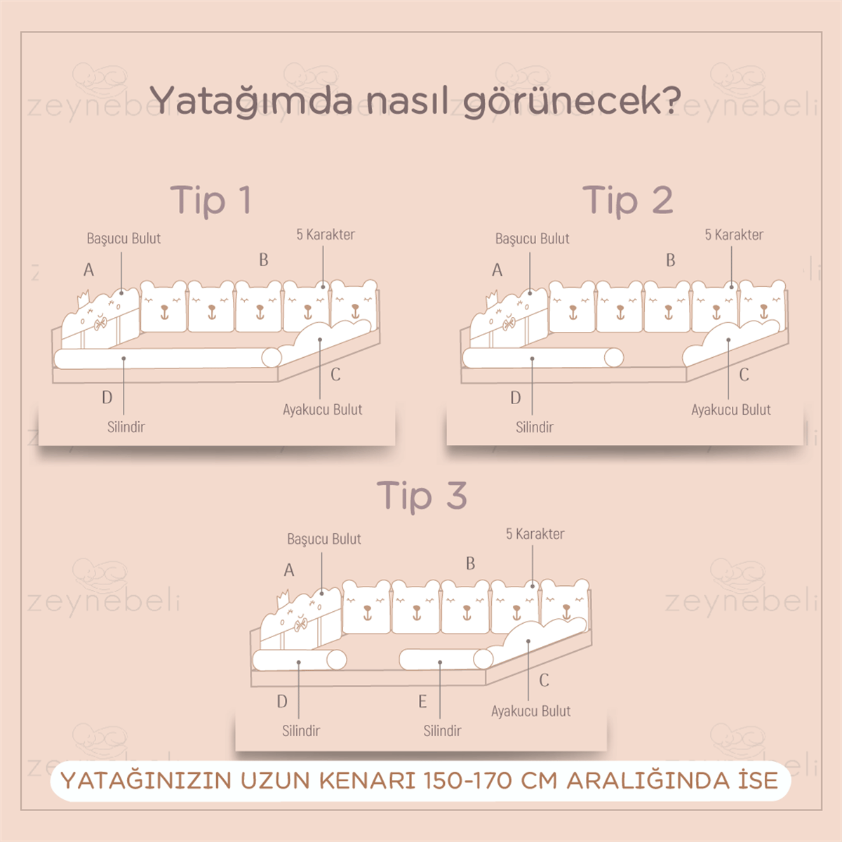 Gold Kalpler Pembe Uyku Seti | Uyku Setleri Fiyatları - zeynebeli.com