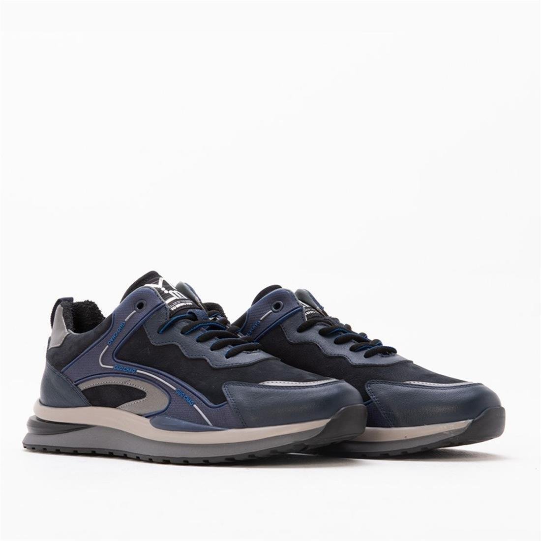 GUSSE BRYTON ERKEK HAKİKİ NUBUK DERİ SNEAKER AYAKKABI-16305