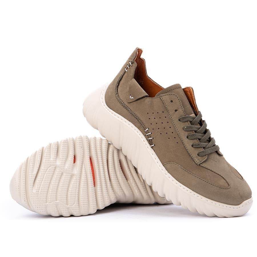 Gusse Grand Erkek Hakiki Nubuk Deri Sneaker Ayakkabı 21337-1