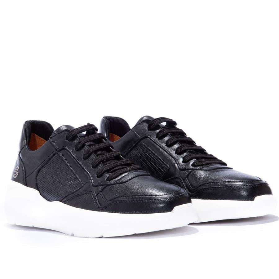 Gusse Sheldon Erkek Hakiki Deri Sneaker Ayakkabı 251011