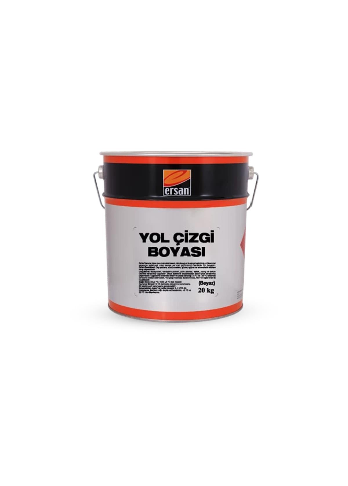 Ersan Yol Çizgi Boyası Siyah 3 KG