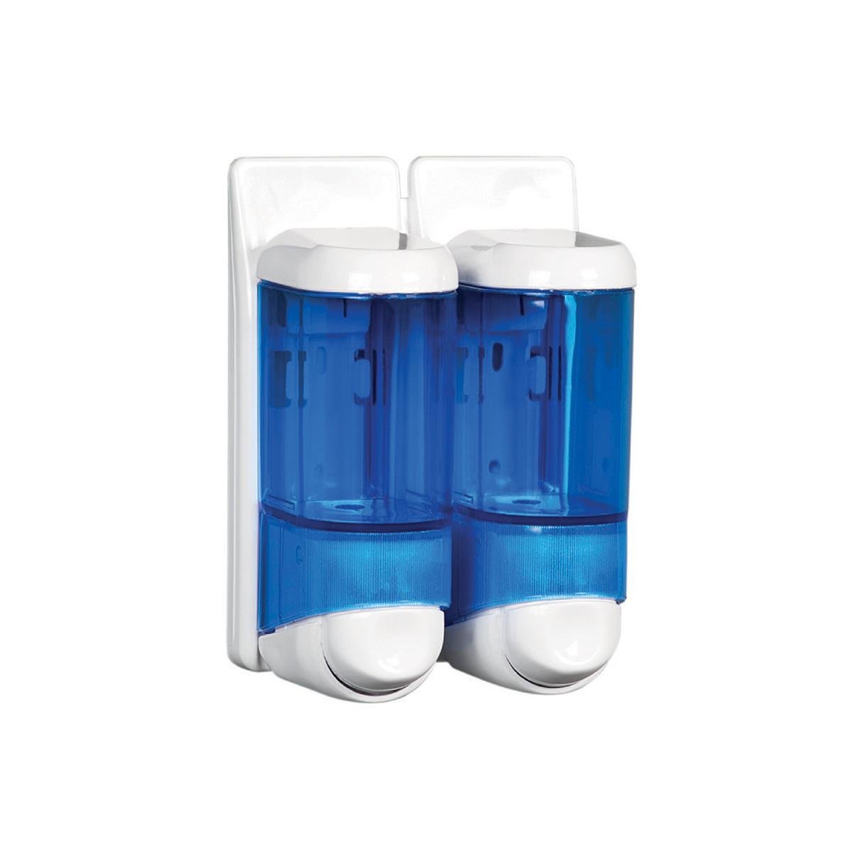 Maxiflow Sıvı Sabun ve Şampuan Verici 2'li 170 ML Beyaz-Şeffaf Mavi