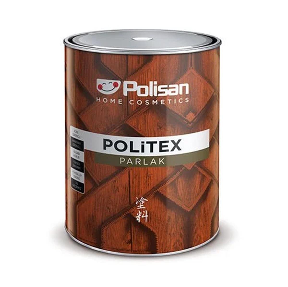 Polisan Politex Vernikli Parlak Renksiz 0.75 LT