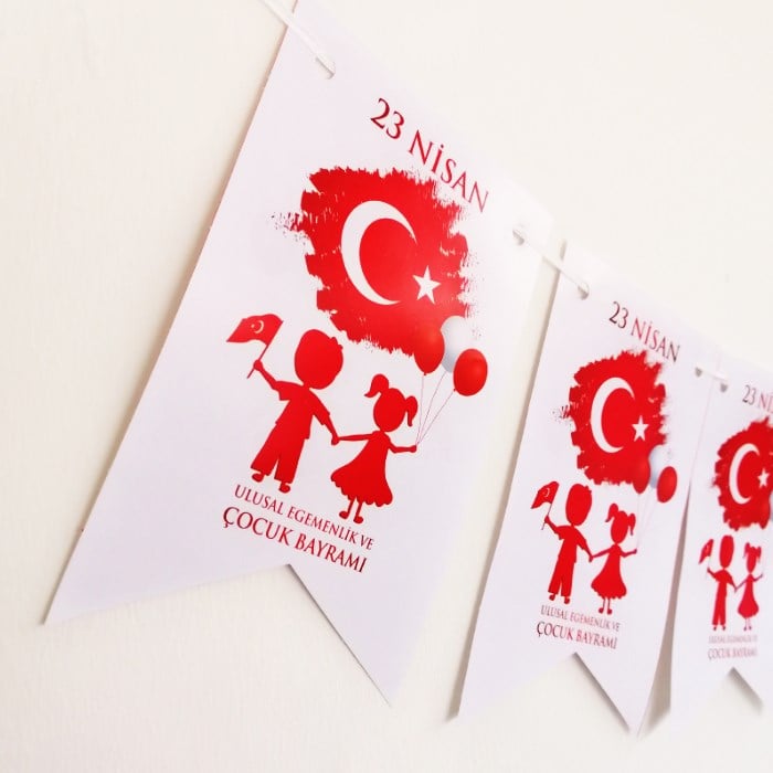 23 Nisan Çocukları Temalı Banner