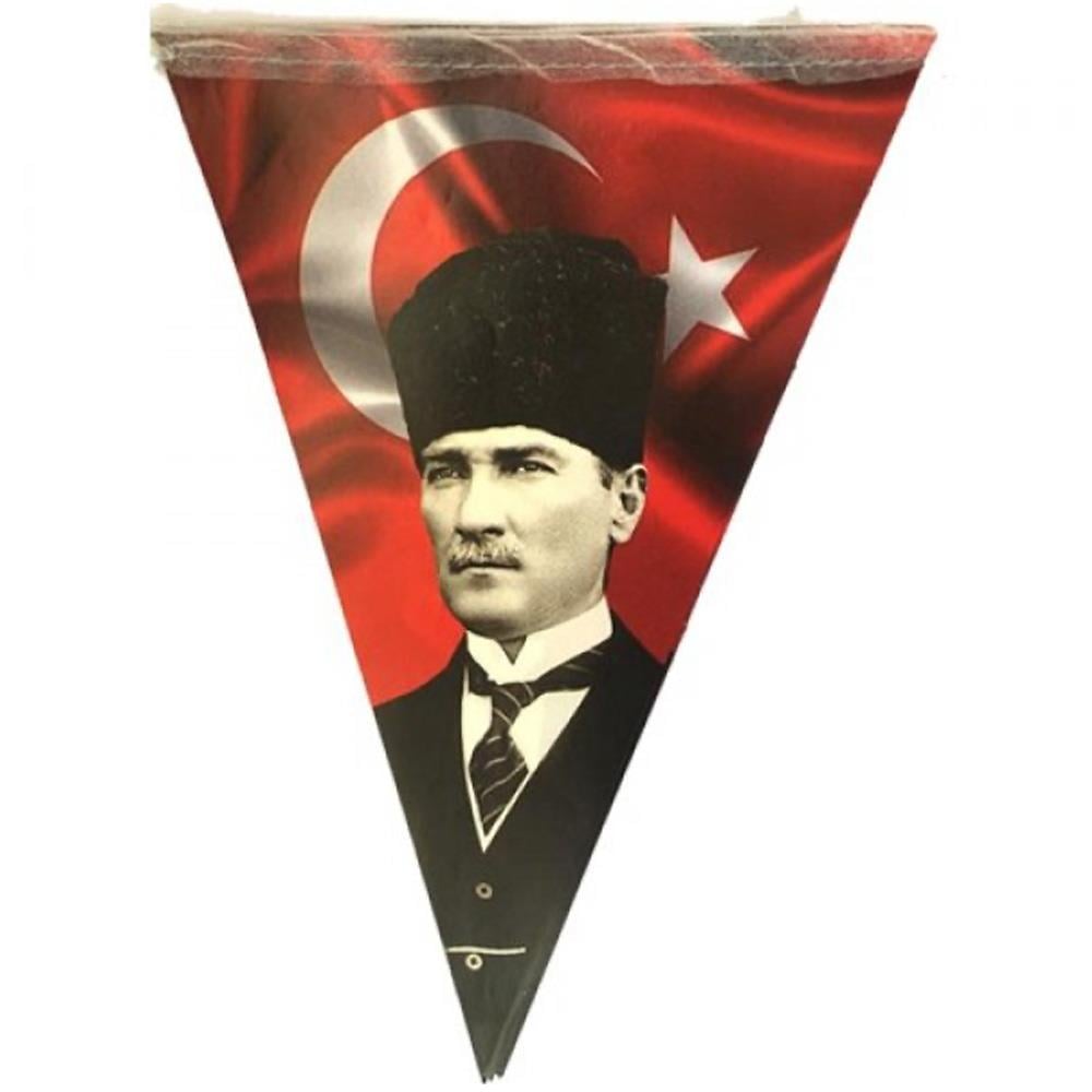 Atatürk Temalı Flama Bayrak