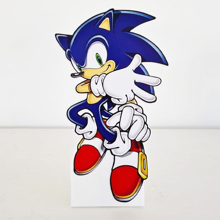 Ayaklı Dekor Pano - Sonic - 30 cm