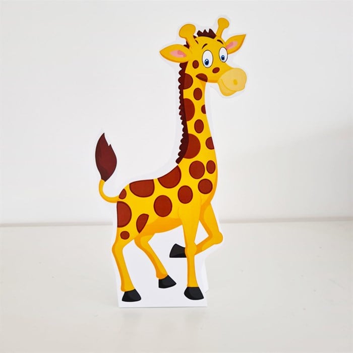 Ayaklı Pano - Zürafa - 29 cm