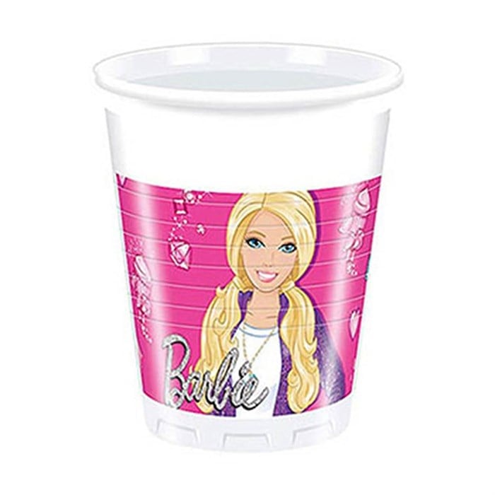 Barbie Doğum Günü Bardak 8 adet