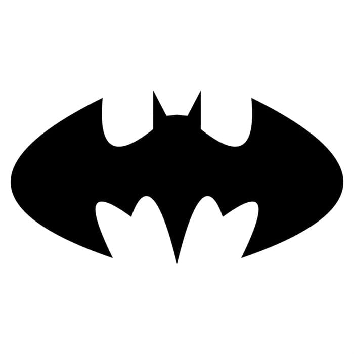 Batman Temalı Sticker 12 cm 1 adet